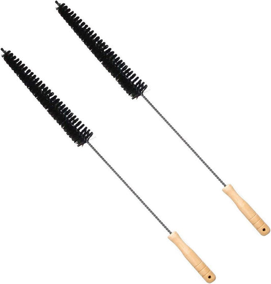 Dryer Vent Lint Brush Set of 2 with Flexible 27.5-Inch Steel Shaft