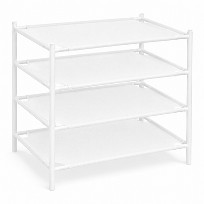 Lay-Flat Mesh Sweater Drying Racks, 4-Pack, Stackable, 28 x 28 Inches