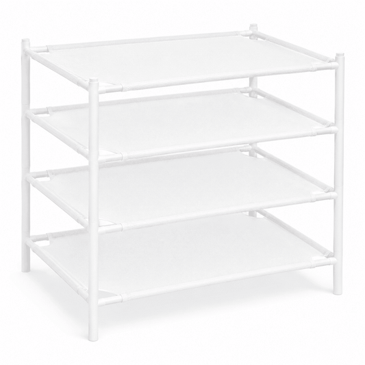 Lay-Flat Mesh Sweater Drying Racks, 4-Pack, Stackable, 28 x 28 Inches