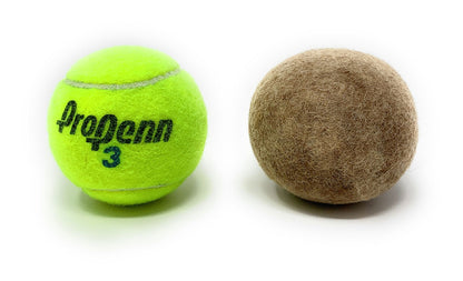 Felted Alpaca Wool Dryer Balls, Set of 3, Fragrance-Free and Reusable - Image 3