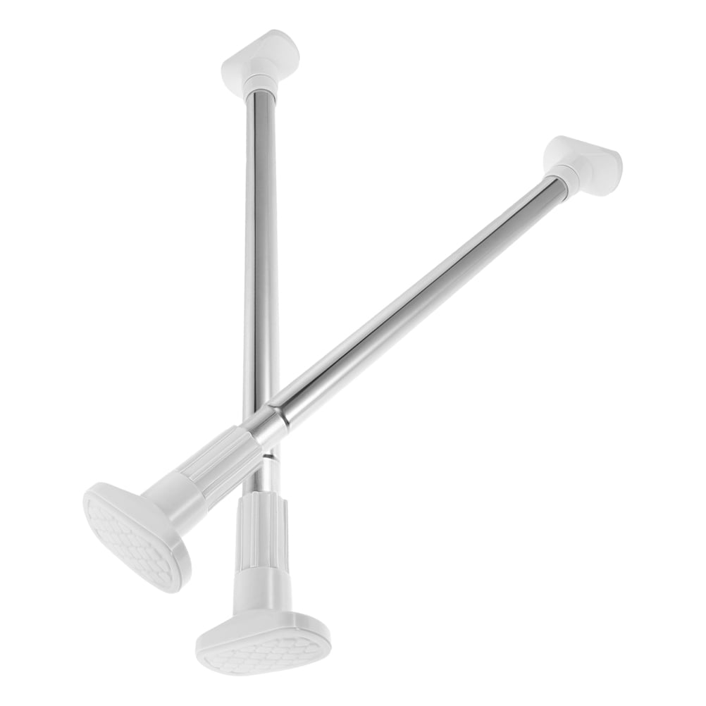 Tension Closet Rods, Set of 2, Adjustable from 50 to 75 cm, No Drilling - Image 4