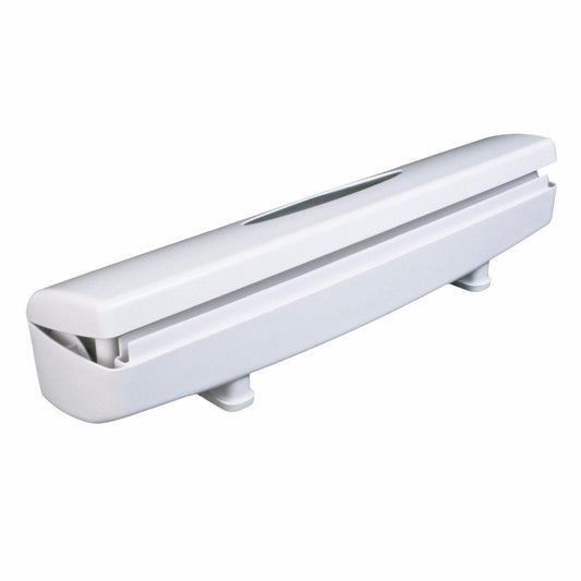 Food Wrap Dispenser with Recessed Blade for Foil, Wax Paper and Cling Film