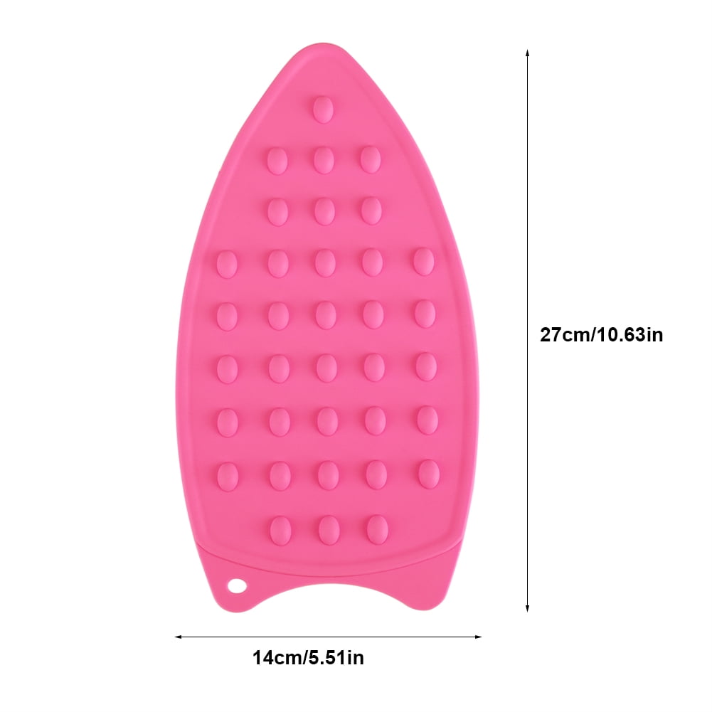 Silicone Iron Rest Pad, Heat Resistant to 446 Degrees Fahrenheit, Rose Red - Image 5