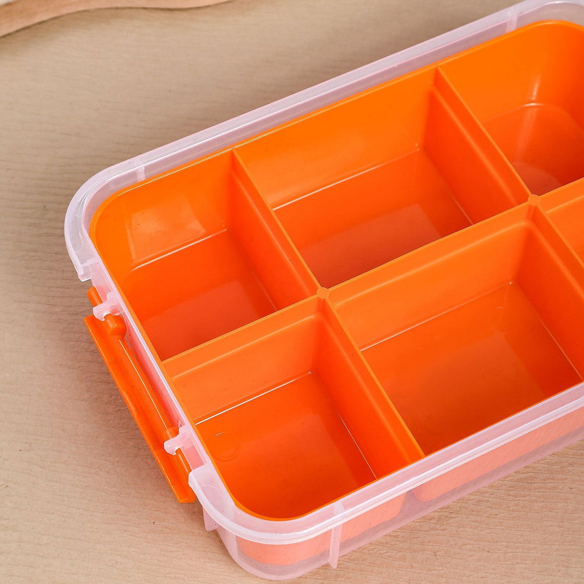 Three-Tier Stackable Desk Organizer with Carry Handle and Side Buckle - Image 4